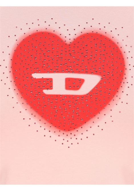 t-shirt uncuties long s5 donna rosa DIESEL | A20980 0QHHA33L